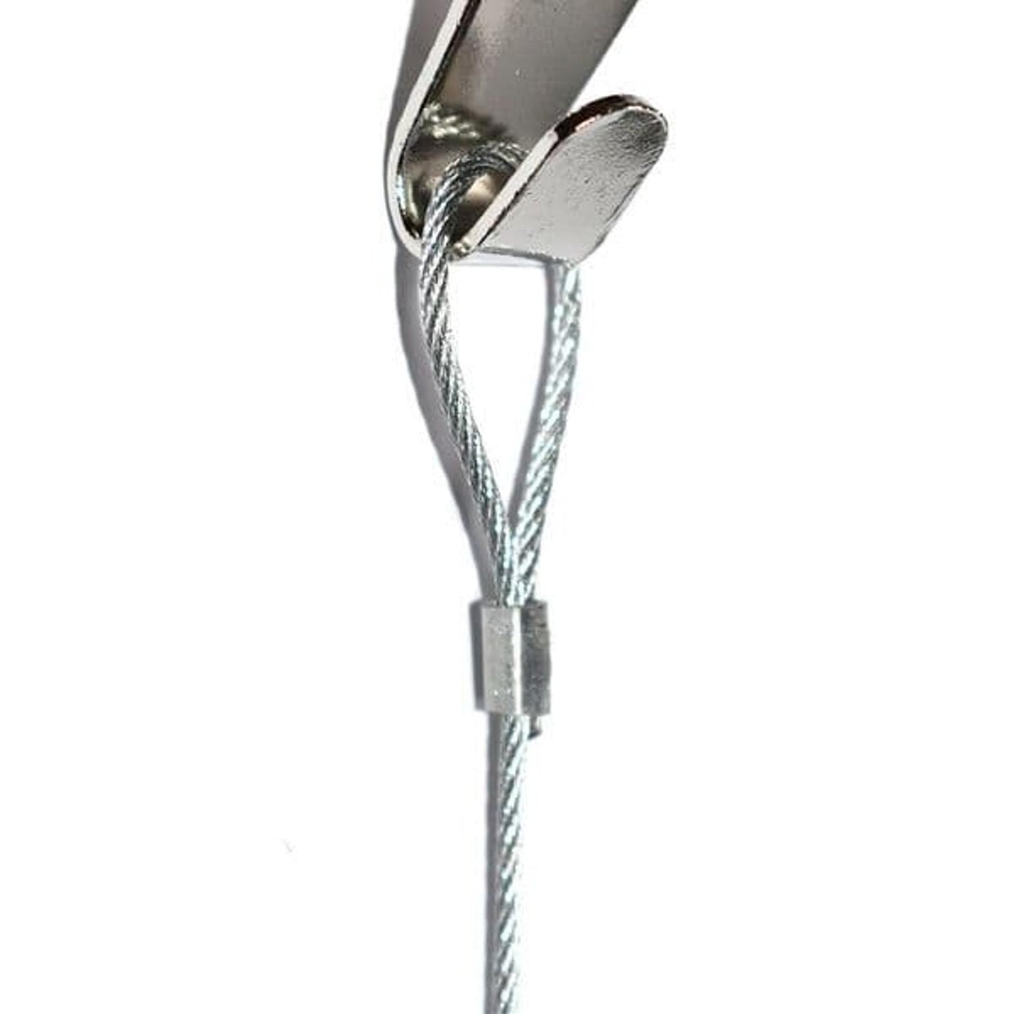 Steel Cable & Loop Picture Hanging Gallery Rail 2mm 1.5m Taskar_10