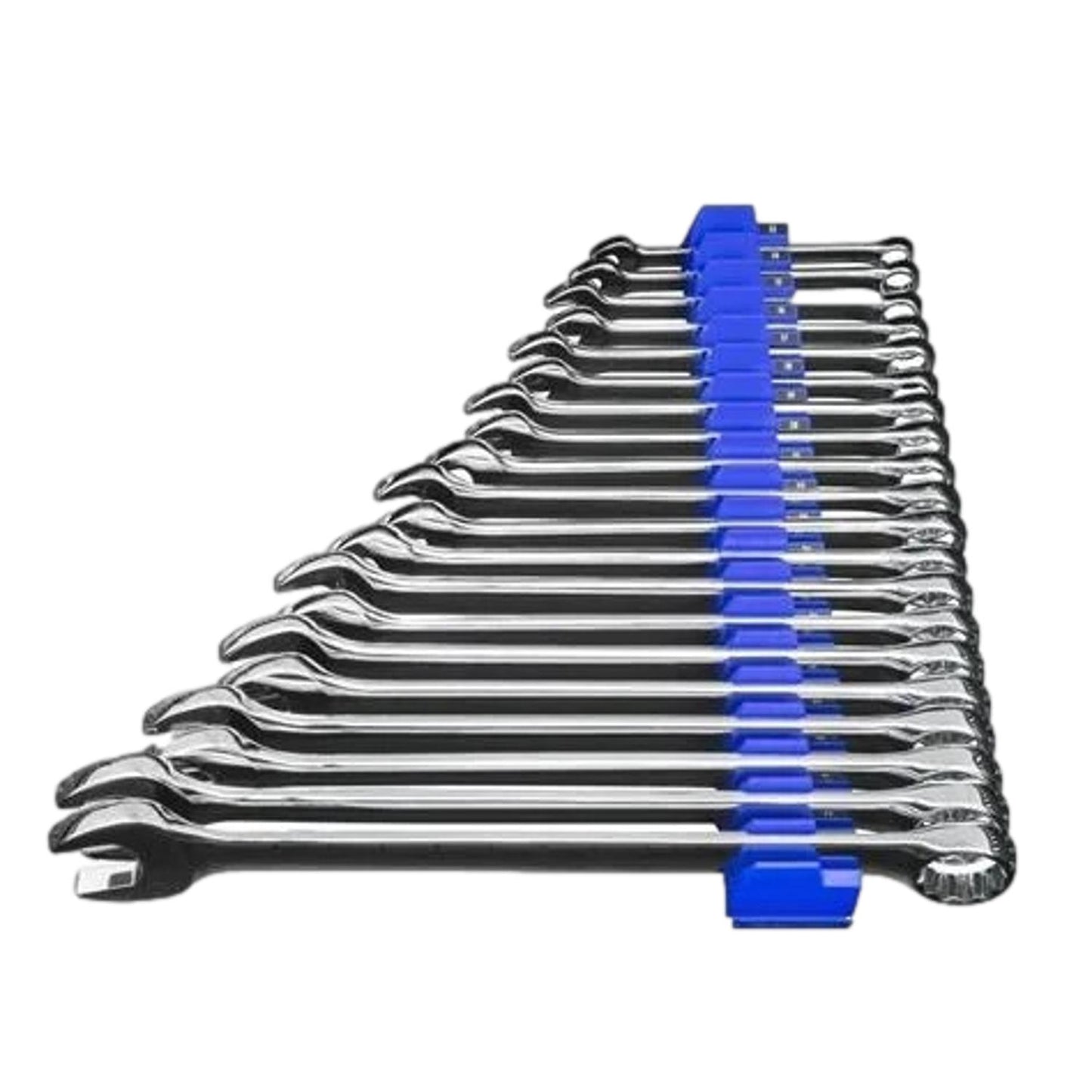 Ernst Wrench Pro - Modular Wrench Organizer for 20 Tools with Magnetic Base Blue