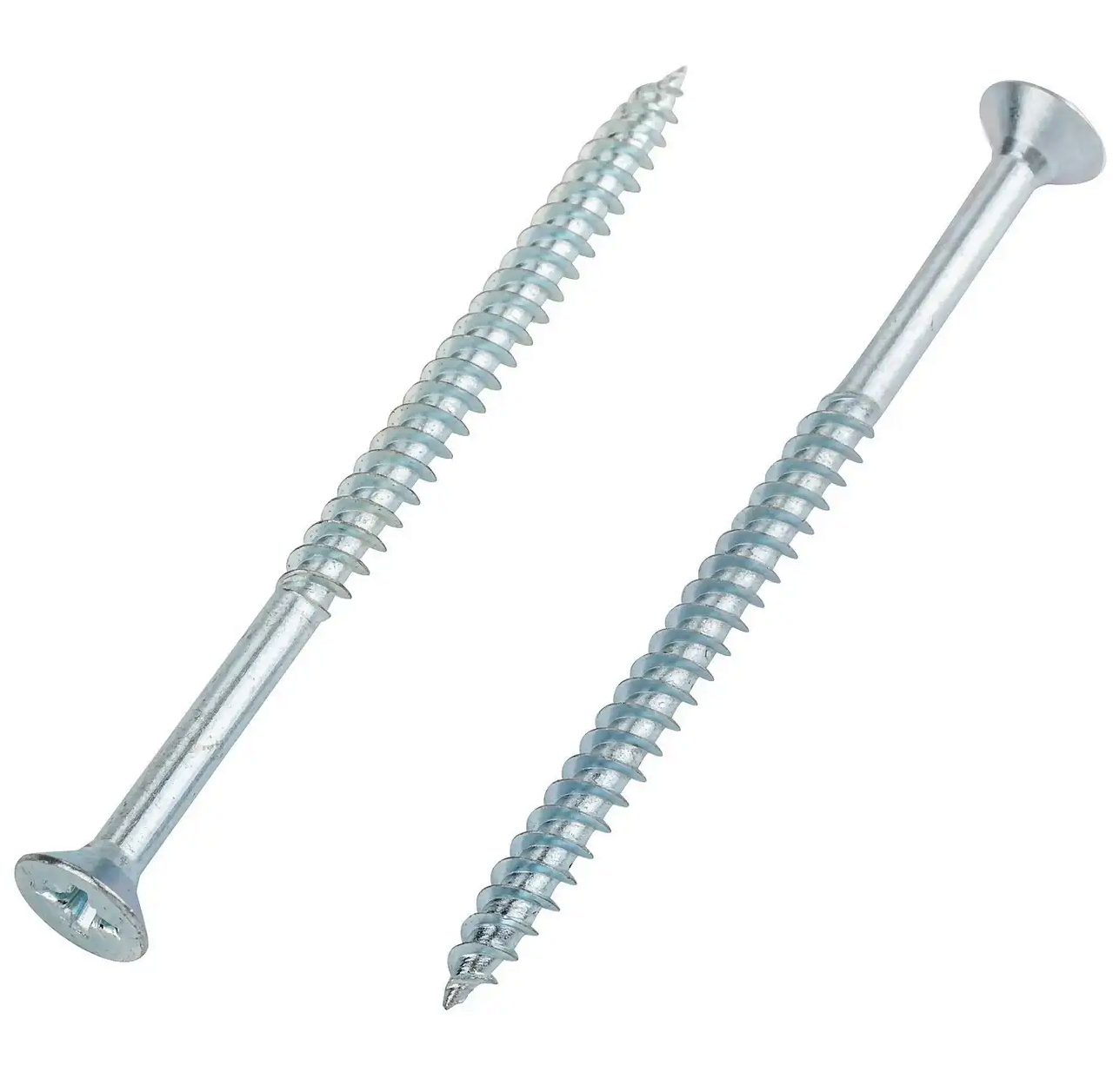 Screw-Tite Pozi Countersunk Zinc Plated Screws 4mm x 75mm 100 Pack