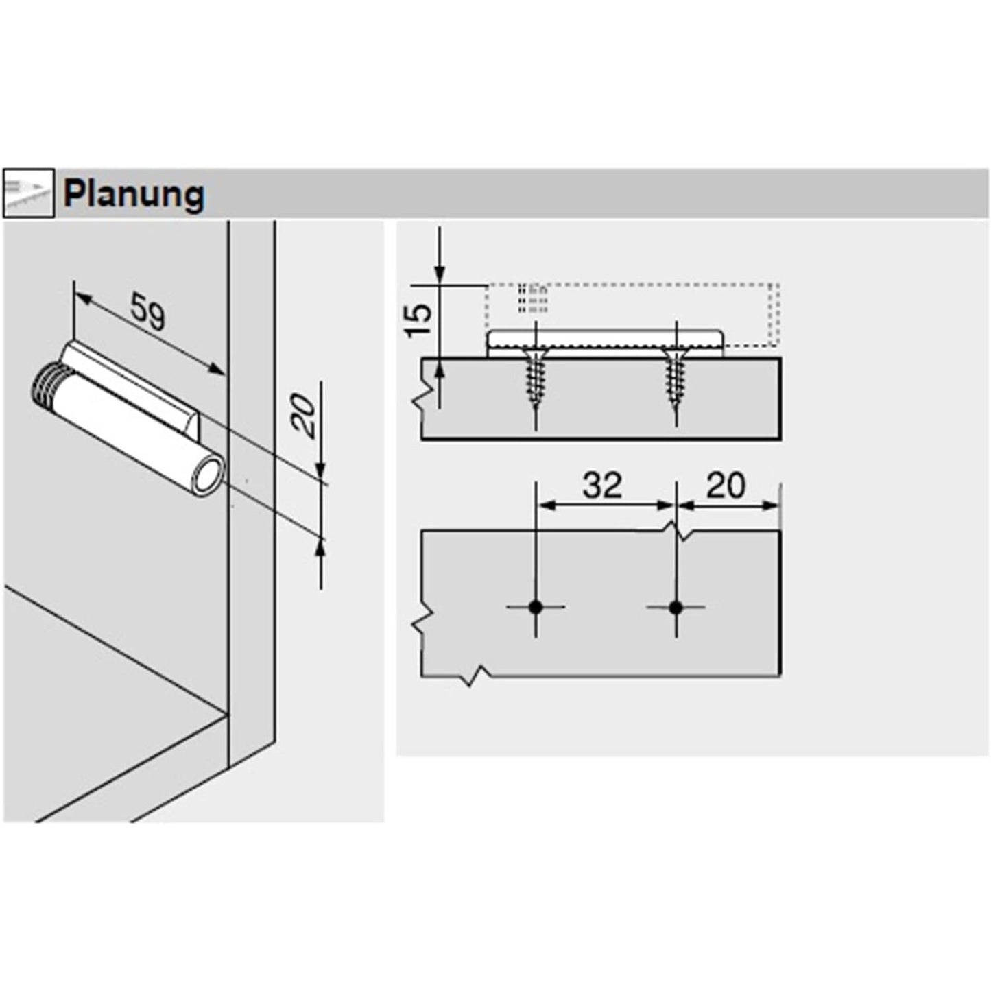 Blum Soft Close & Nickel Adapter Cabinet Doors (5 Pack)