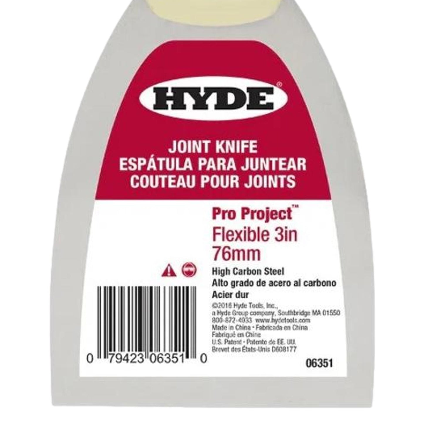 Hyde 06351 Pro Project Flexible Joint Knife Scraper 76mm (3")