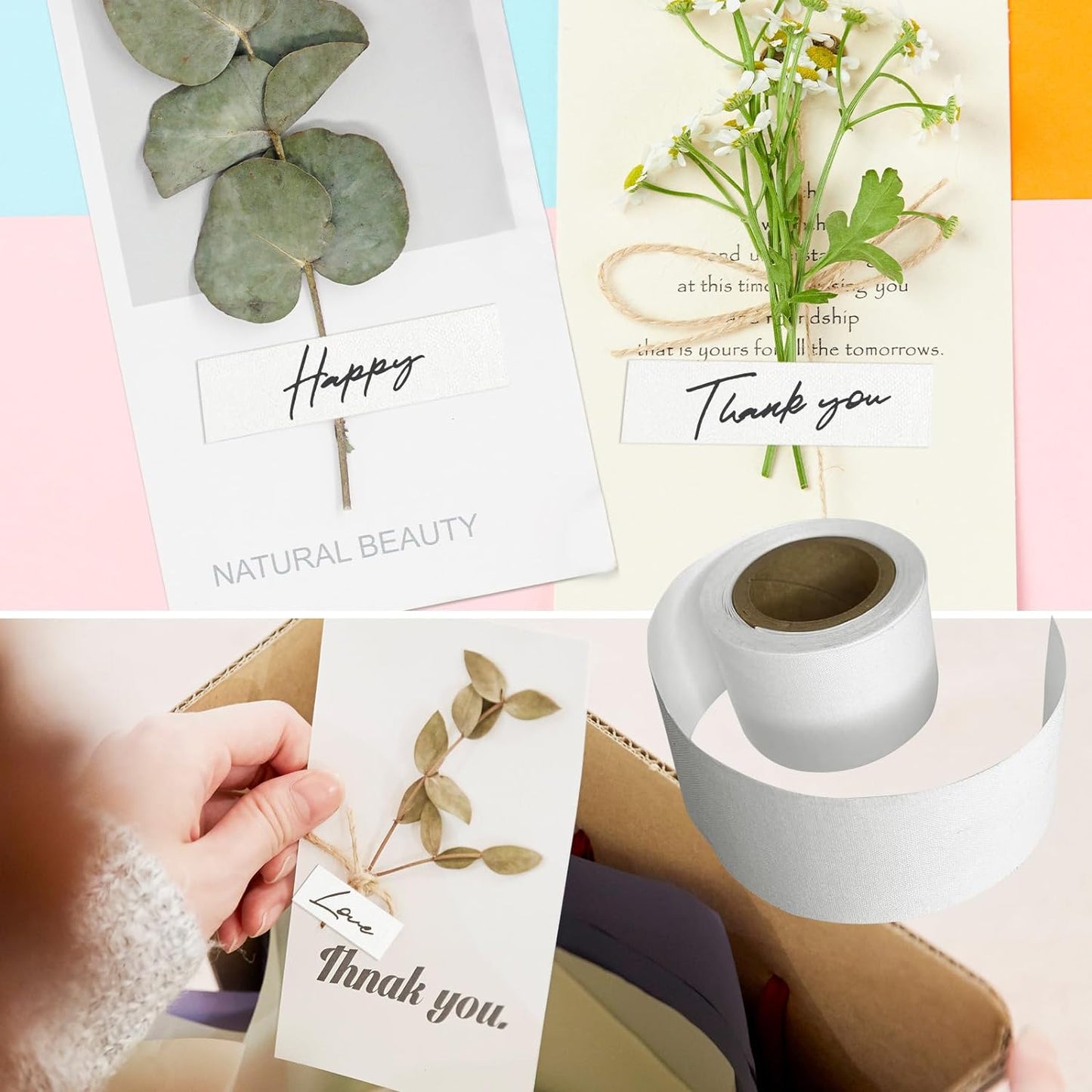 Lineco Linen Hinging Tape Self Adhesive 3.17cm x 3.65m