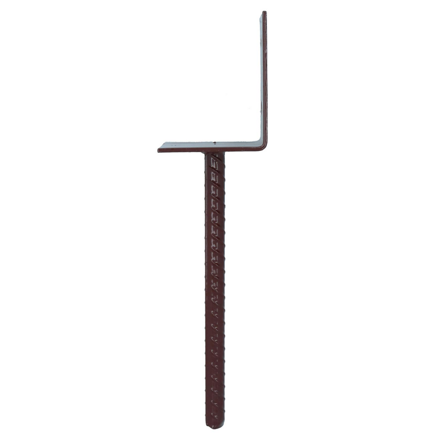 Concrete-in Post Anchor Support Bracket For Fences, Pergolas, Sleepers 75mm & 100mm (4 Pack)