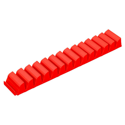 Ernst 5601M Screwdriver Pro 13 Tool Magnetic Storage Organiser Red