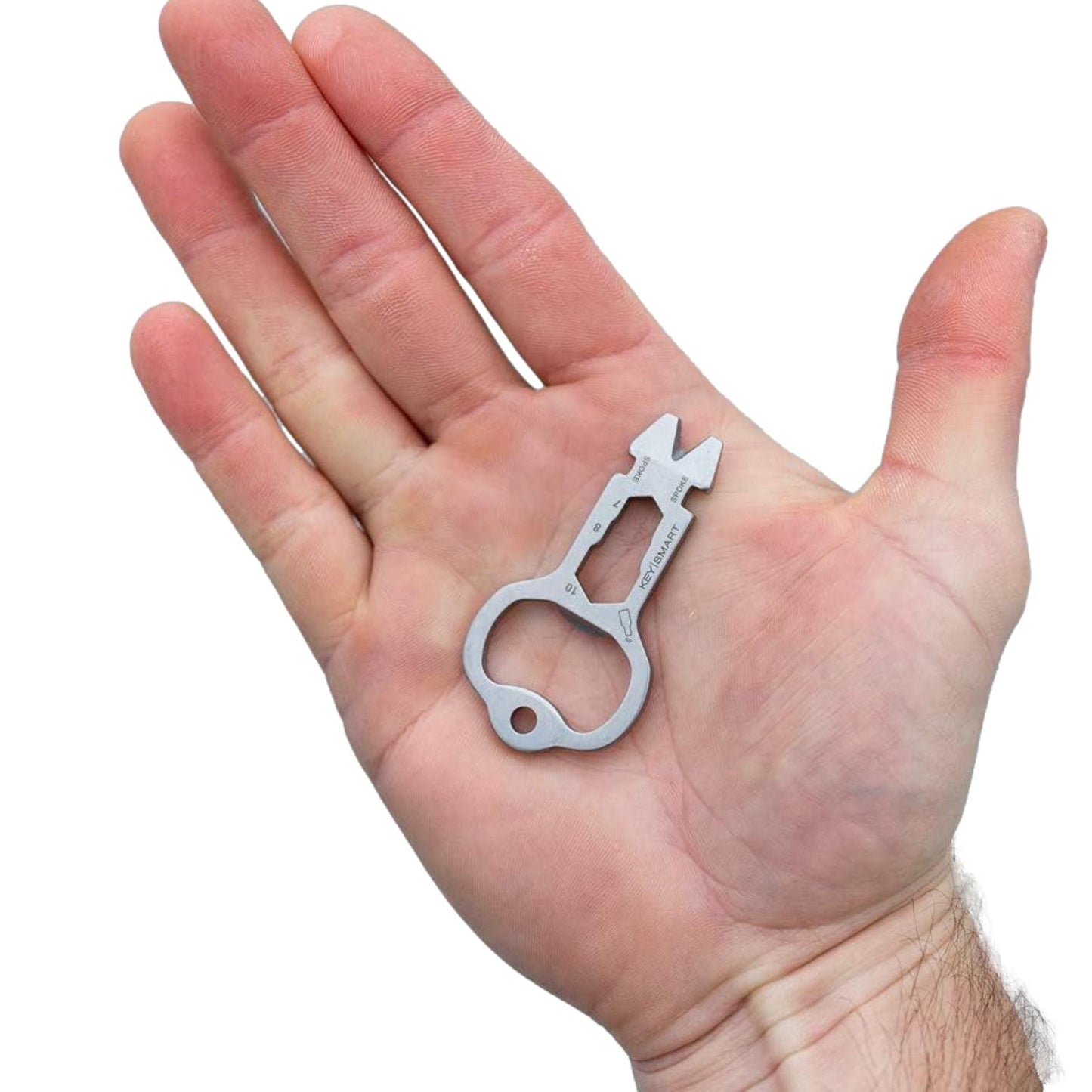 KeySmart Alltul Multi-tool Owl for Keyring & Wallet Stainless Steel