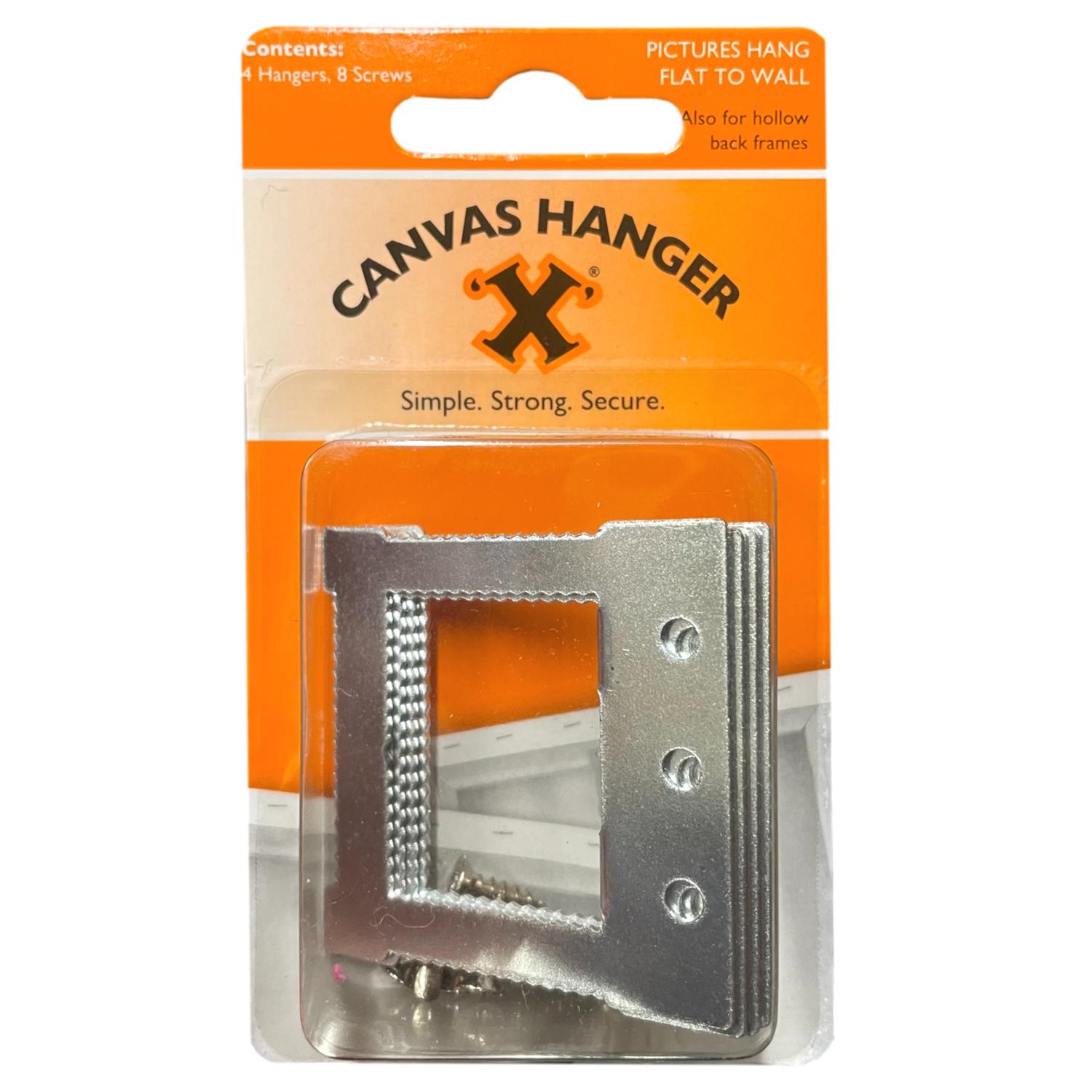 X-Hooks Canvas Picture Hangers Pack Screws – Go Hardware
