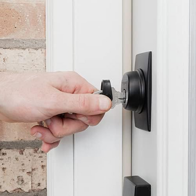 KeySmart Mini Keyring Key Organiser Holder Black