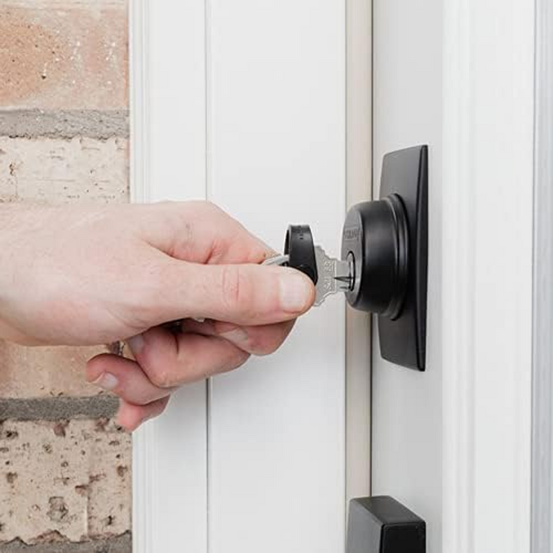 KeySmart Mini Keyring Key Organiser Holder Black