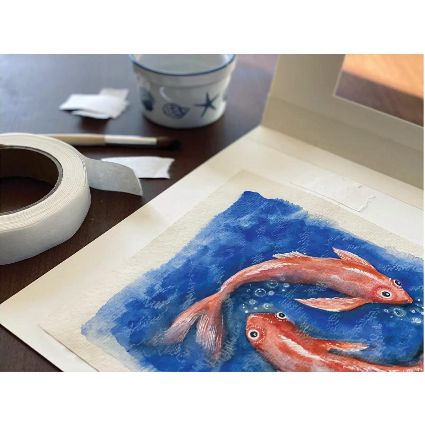 Lineco Hayaku Hinging Tape Water-Activated Adhesive 2.5cm x 3.6m