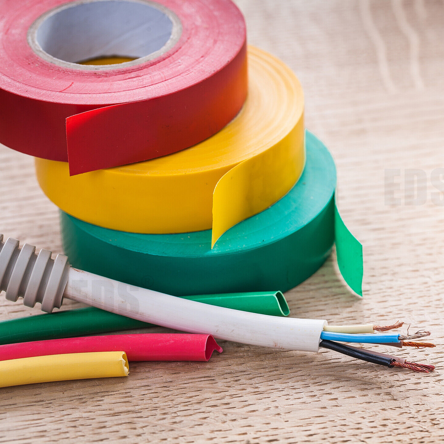 Electrical Insulation Tape PVC Flame Retardant Multipack 20m (11 Pack)