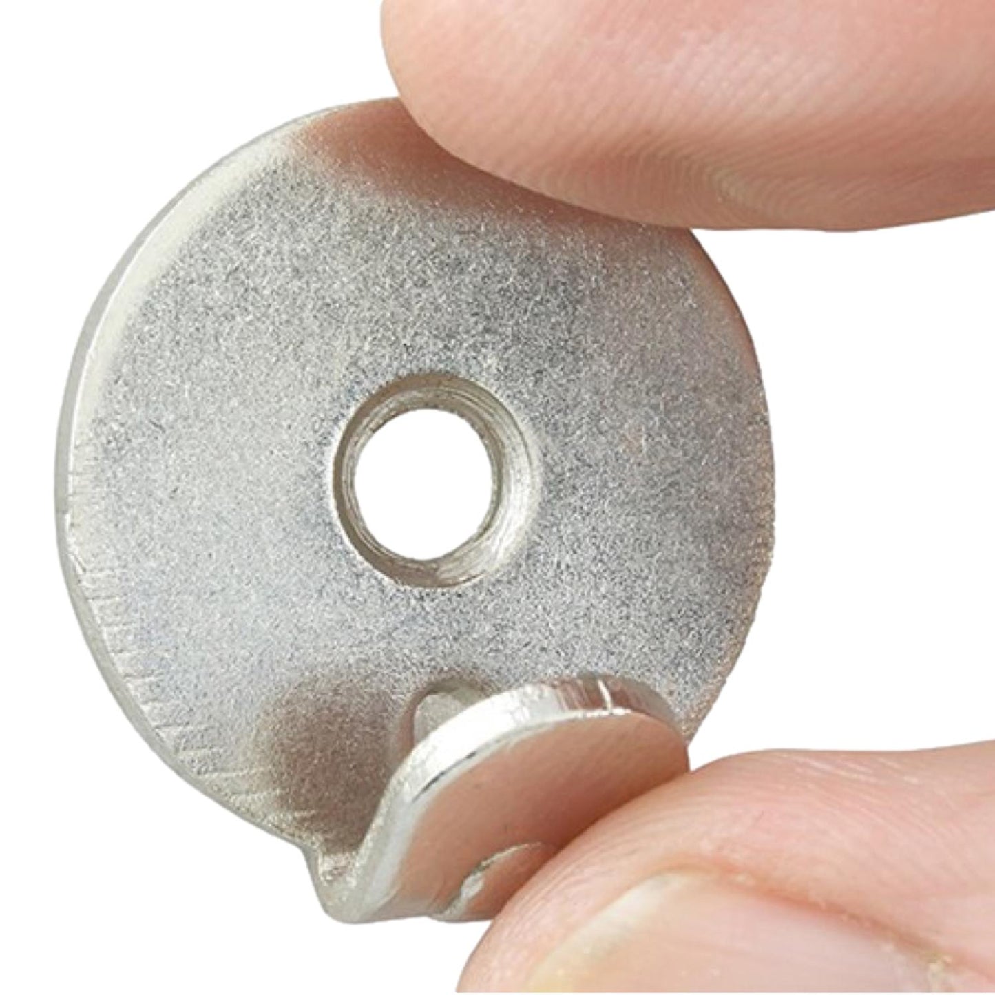 Heavy Duty Picture Hook & Fixings Nickel Round Hanging (10 Pack)