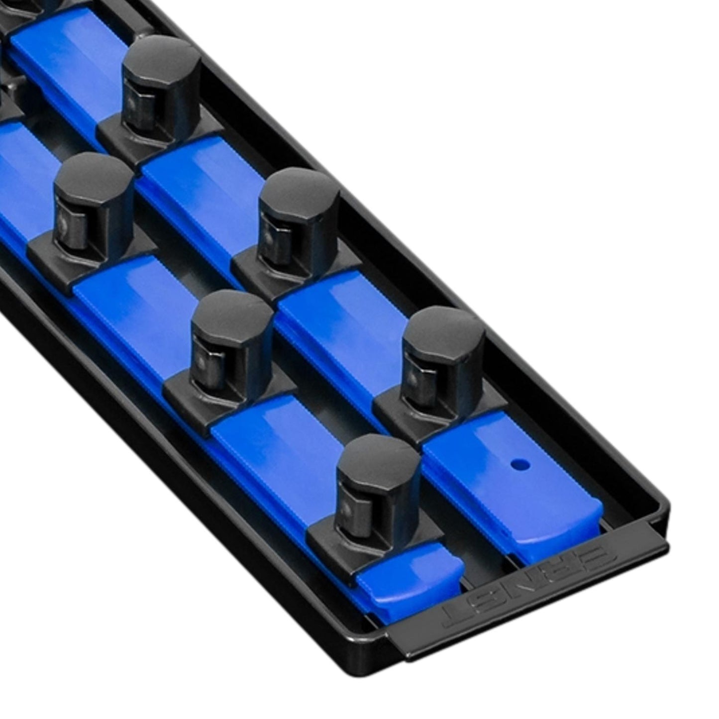 Ernst 8459 3/4" Socket Boss Storage Organiser Rail 2-Rail Twist Lock 18" Blue