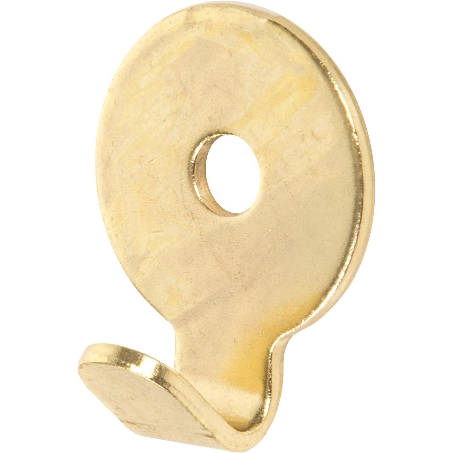 Brass Heavy Duty Round Picture Hook & Fixings (20 Pack)