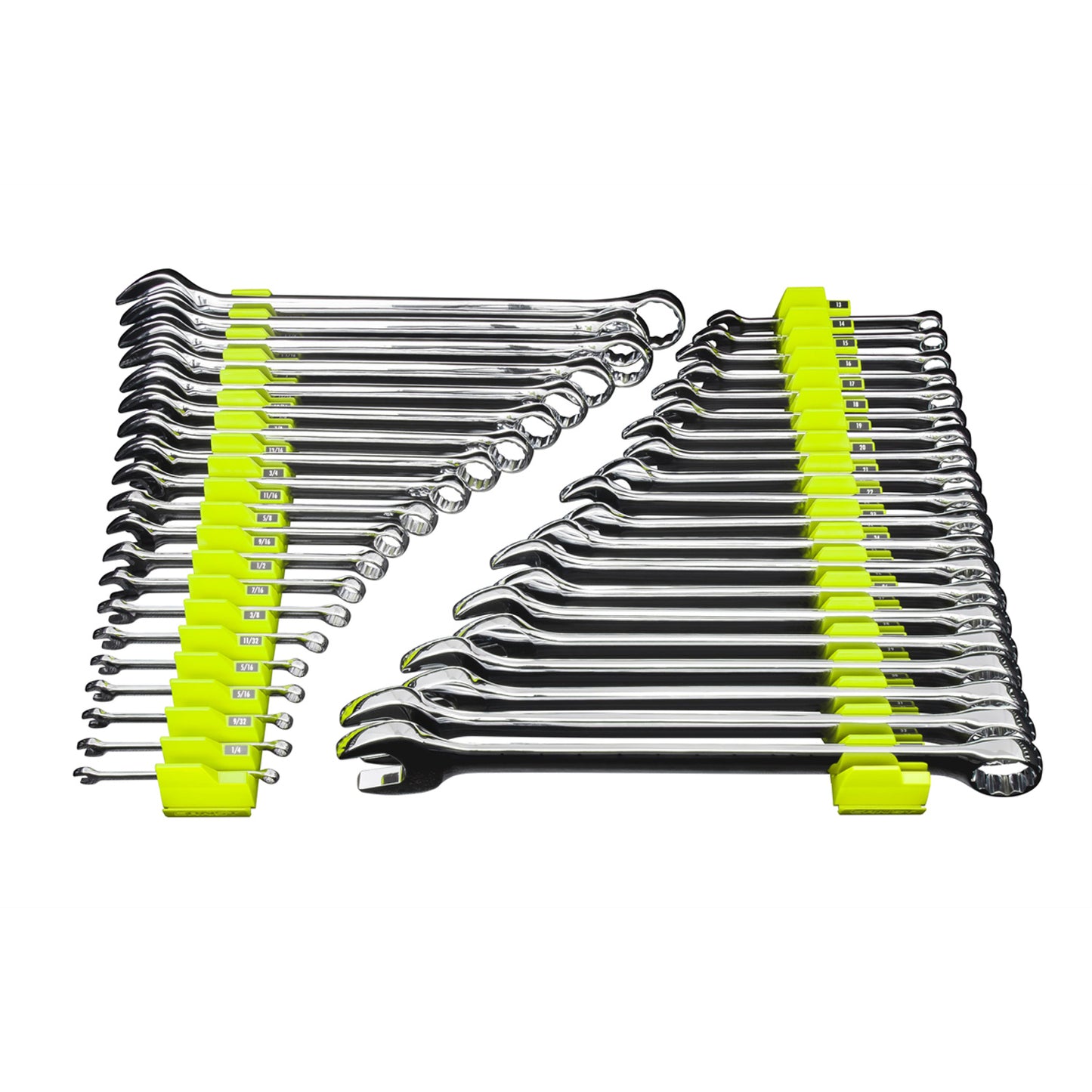 Ernst 5419M Wrench Pro 40 Tool Magnetic Spanner Storage Organiser Hi-Viz