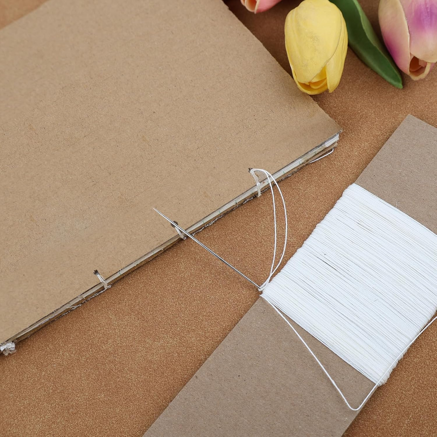 Linen Thread Unwaxed 50 Yards by Books By Hand