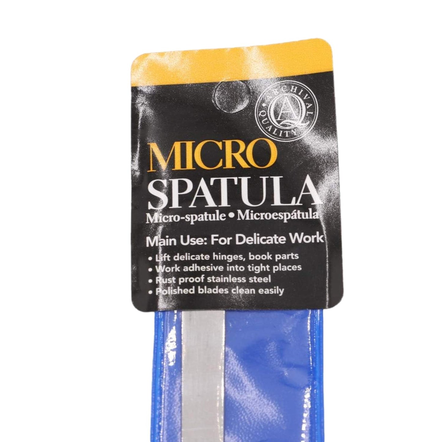 Lineco Bookbinding Micro Spatula Double-Ended for Lifting & Slitting Paper