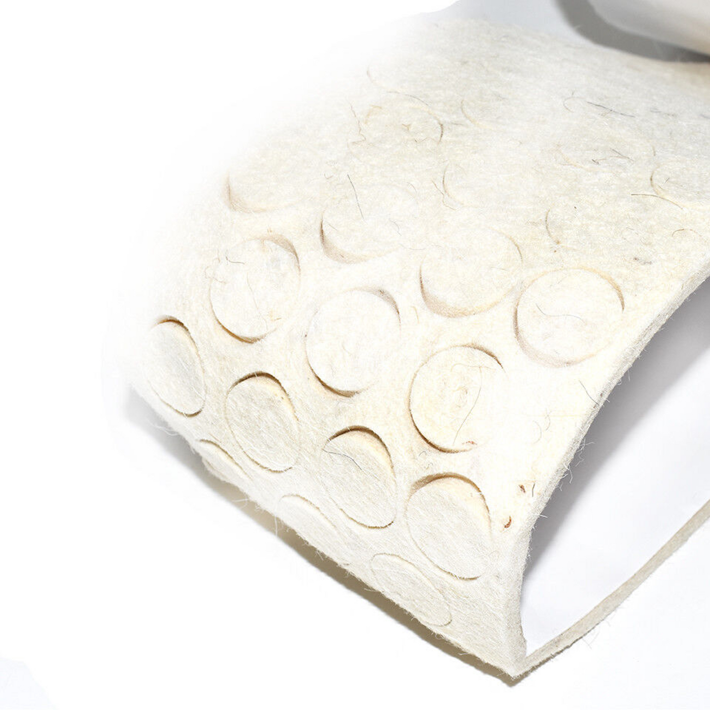 90 x Wool Felt Wall & Floor Furniture Protection Pads Picture Frame 16mm x 3.8mm