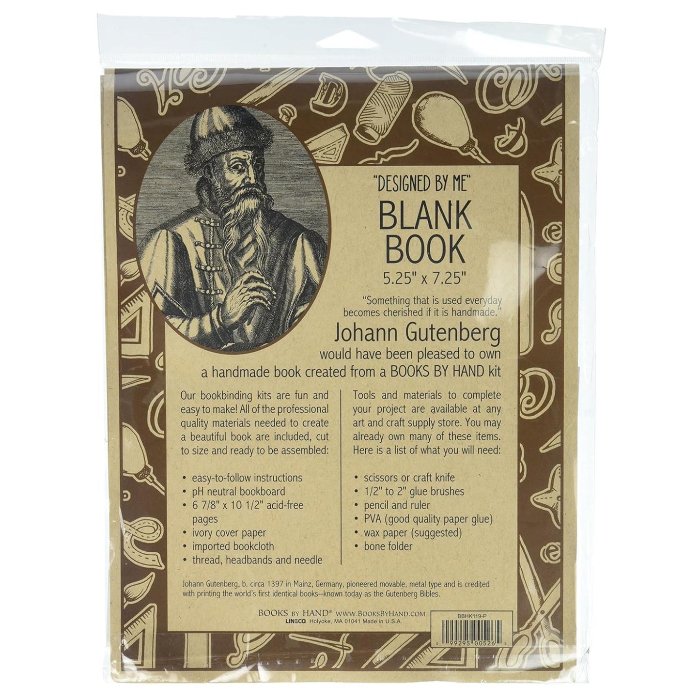 Blank Book Bookbinding Kit 24 Page by Books By Hand