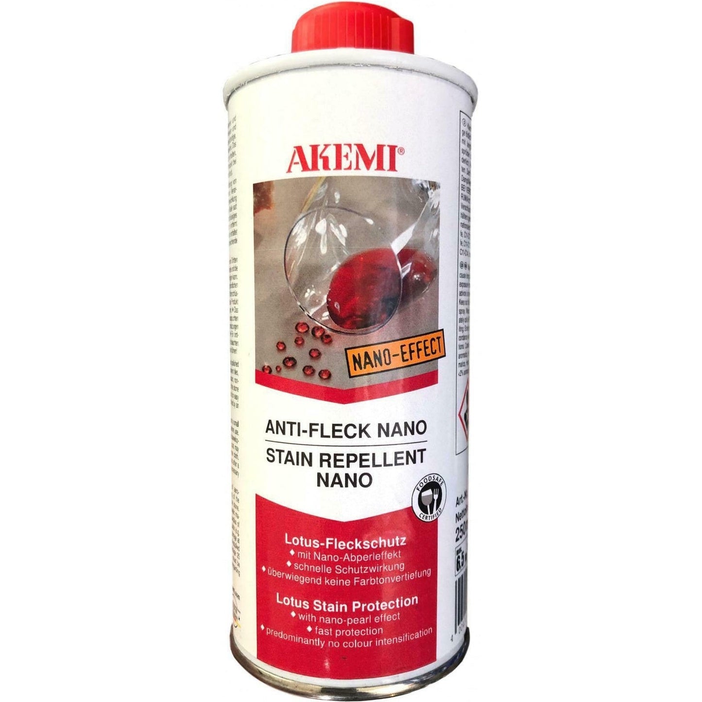 Akemi Worktop Stain Repellent Nano Sealer Granite Stone Marble 250ml