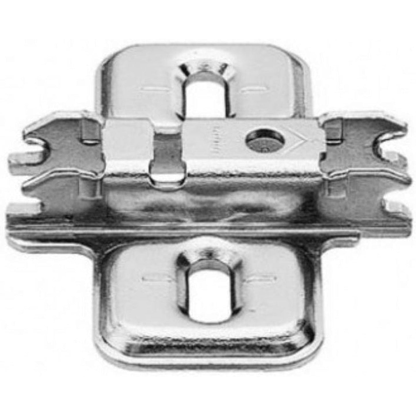 Blum 75B1550 107° Soft Close Overlay Hinge & 173L6100 Mounting Plate (2 Pack)