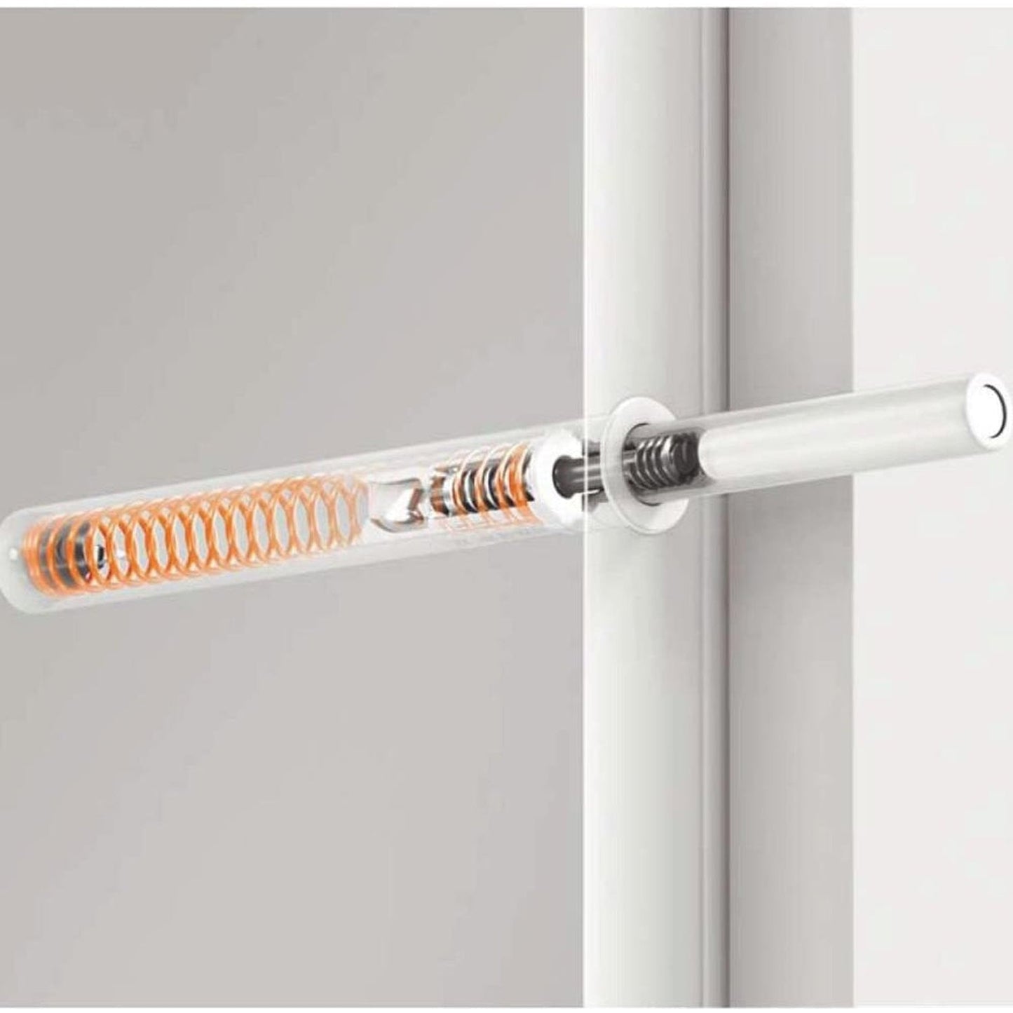 Blum 956A1004.SW Magnetic Push To Open Tip-On Set & Mounting Plate (White/Large Doors)