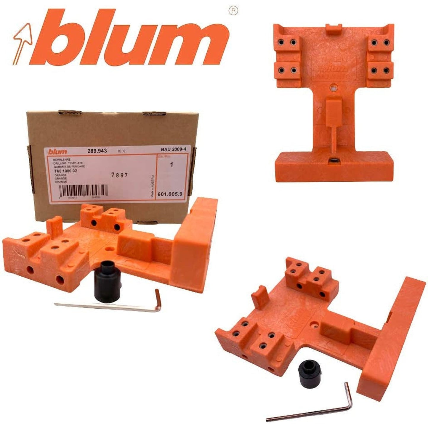 Blum T65.1000.02 Movento/Tandem Drilling Template