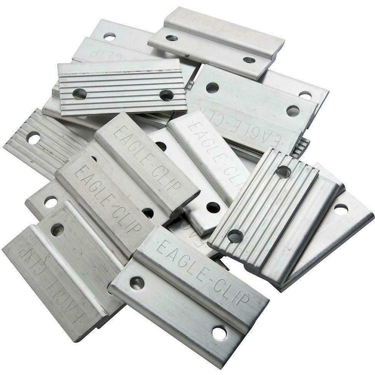 Eagle Heavy Duty Aluminium Wall Hanging Z Clips 2" (10 Pack)