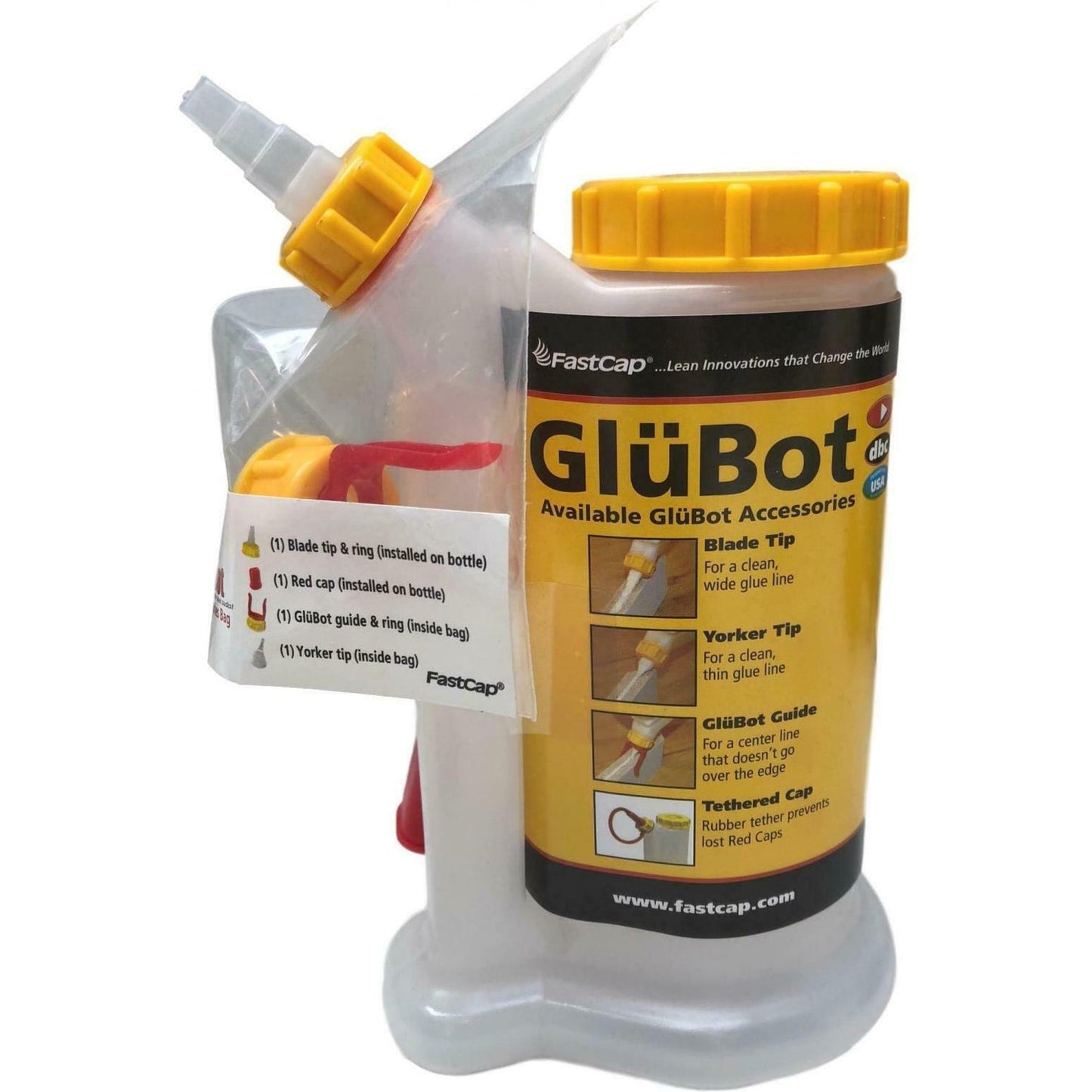 FastCap GluBot Glue Bottle Dispenser 473ml (16oz)