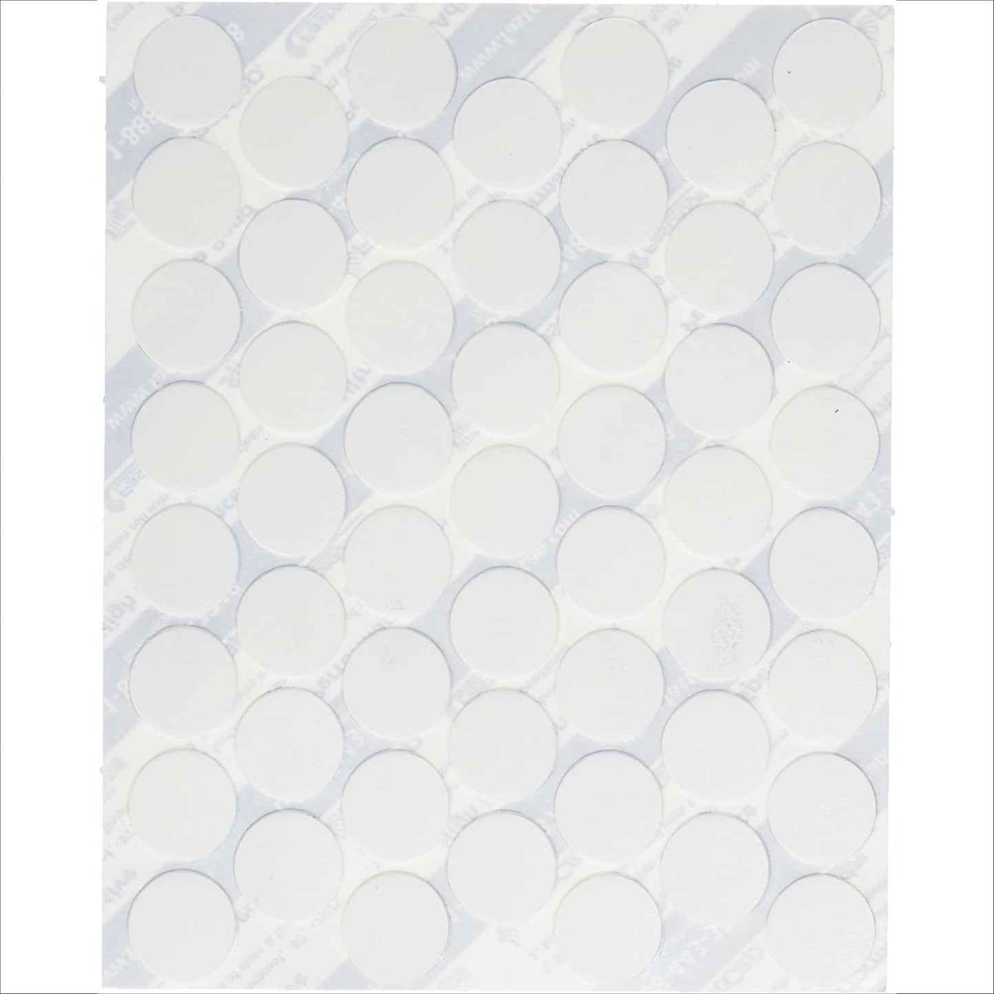 FastCap Peel & Stick White Screw Cover Caps PVC 14mm (9/16") x 266