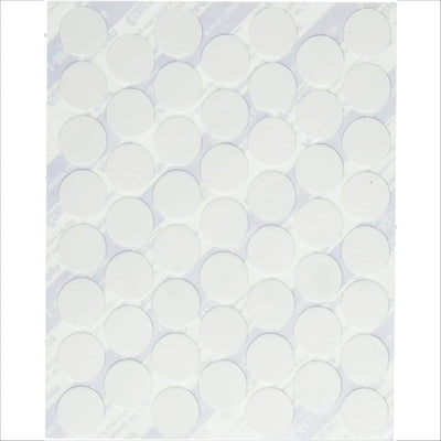 FastCap Peel & Stick White Screw Cover Caps PVC 14mm (9/16") x 266