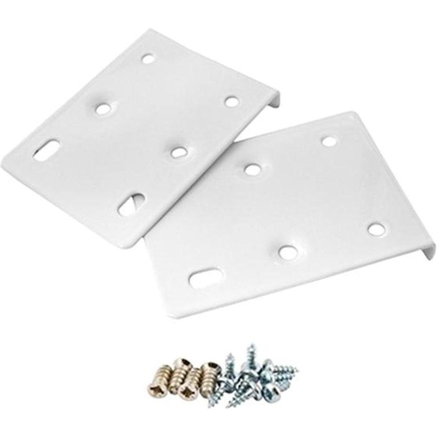 Hafele Cabinet Hinge Mount Repair Plate Kit (Cream White/2 Pack)