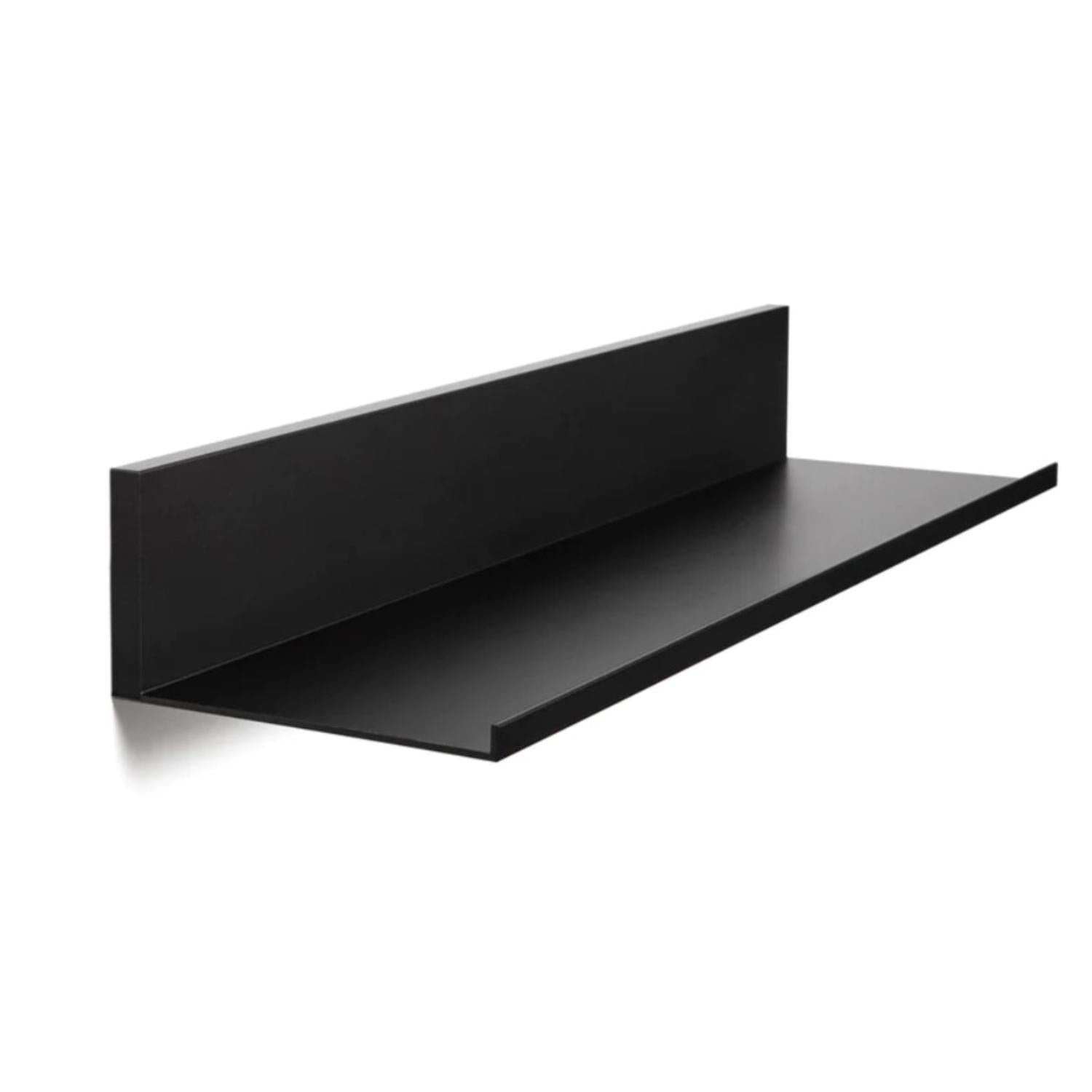 Hangman "No Stud" Black Floating Wall Shelf 450mm (18") Go Hardware