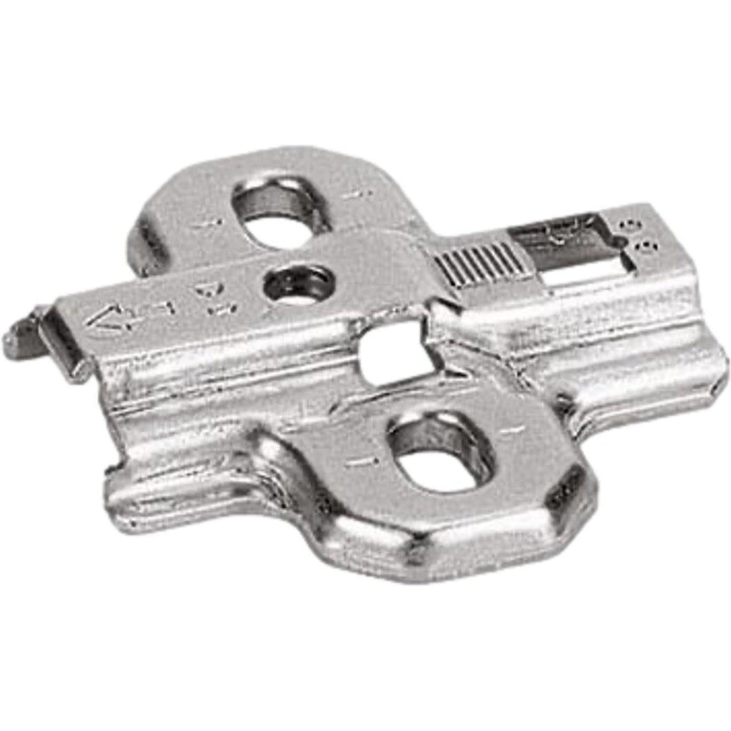 Hettich 9433 Intermat 110° Overaly Hinge & Mounting Plate (2 Pack)