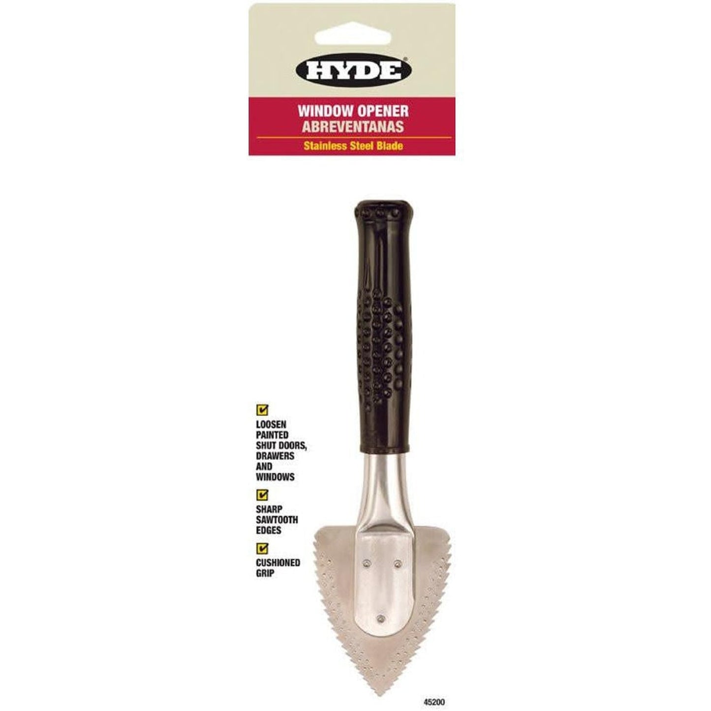 Hyde 45200 Window Opener For Painted Shut Doors & Windows