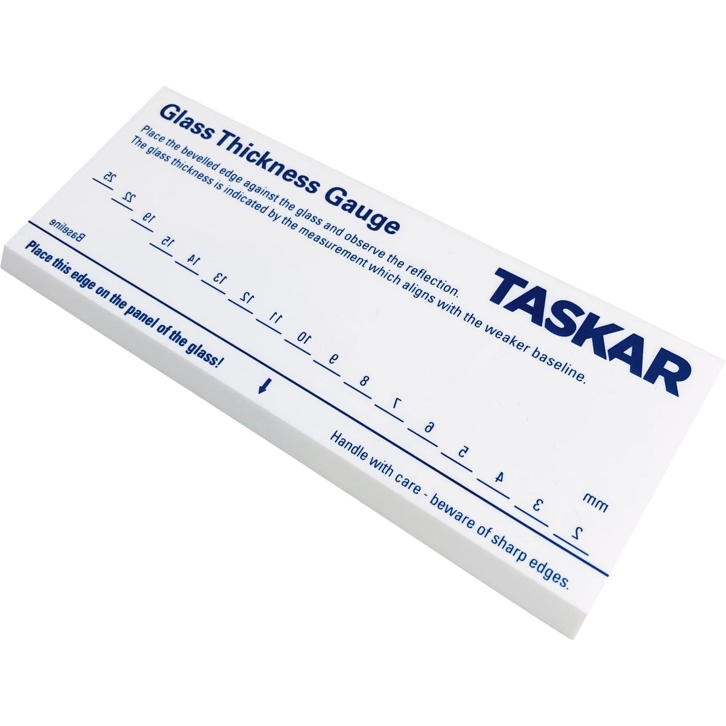 Taskar Glass Thickness Gauge Measuring Tool 2 to 25mm