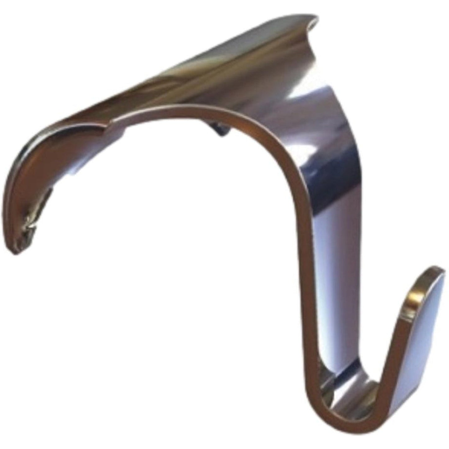 Taskar Large Chrome Heavy Duty Picture Rail Hooks (4 Pack)