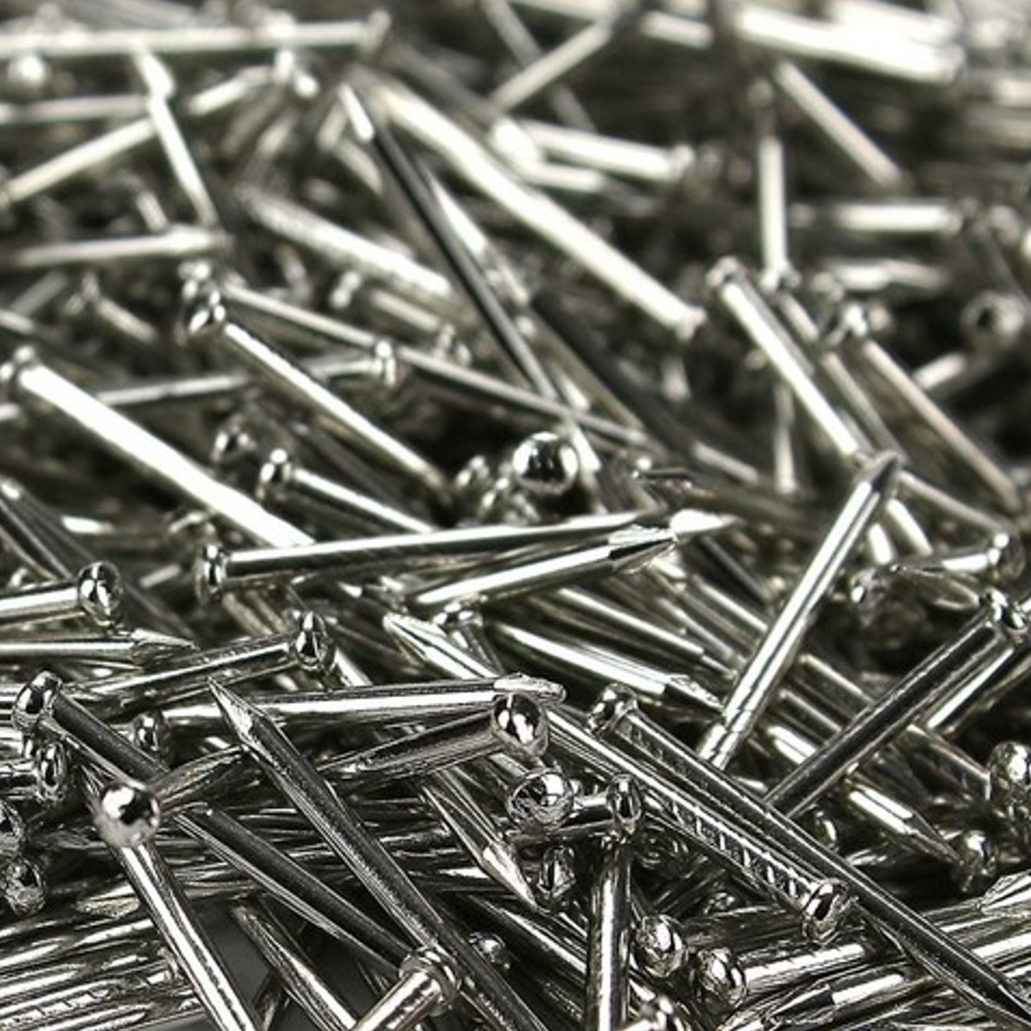 Taskar Silver Hardened Picture Opanel Pins 25mm (1,000 Pack)