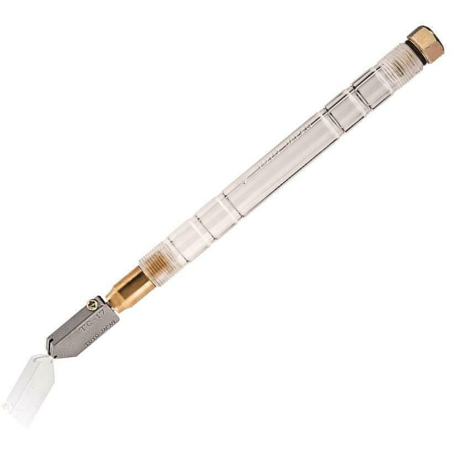 Toyo Brass Handle Supercutter Oil Feed Glass Cutter-Straight Cutting