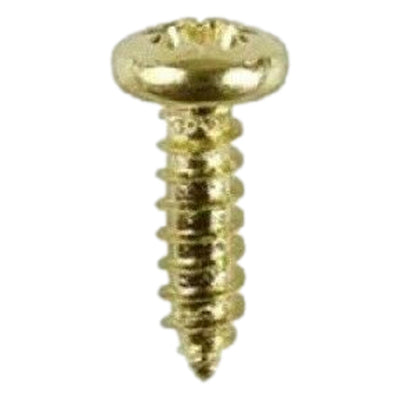 Taskar Brass Picture Hanging D Rings & Screws 10 Pack