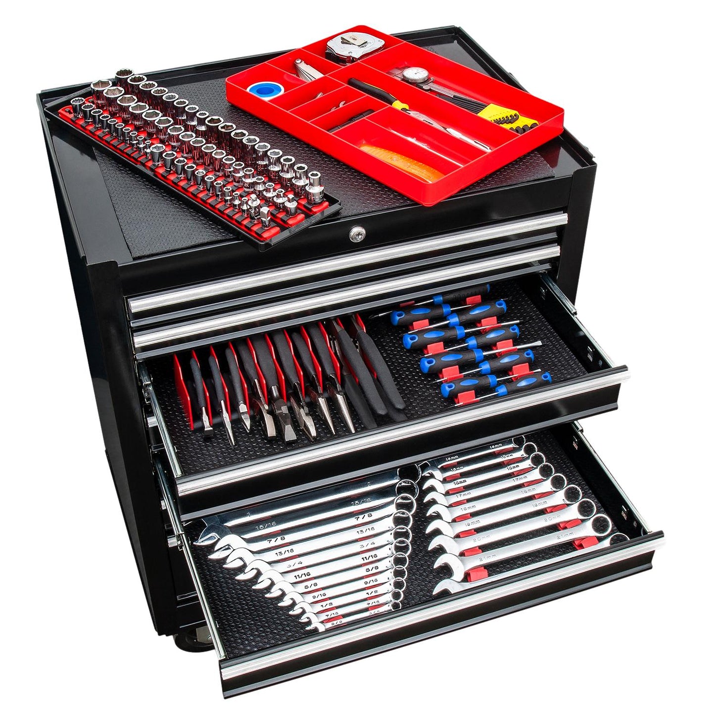 Ernst Tool Organiser Storage Pro Pack Red 8500