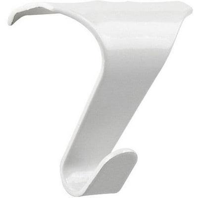 Taskar Large White Heavy Duty Picture Rail Hooks (10 Pack)