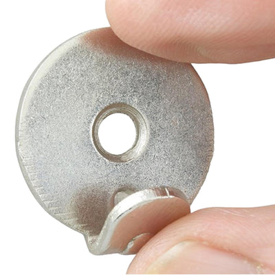 Heavy Duty Picture Hook & Fixings Nickel Round Hanging (20 Pack)