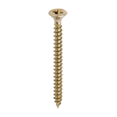 TimCo 6.0 x 70mm Yellow Wood Screw Pozi CS (200 Pack)