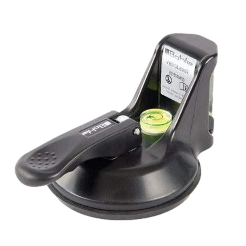 Bohle VetroLevel Glass Spirit Level with Suction Cup