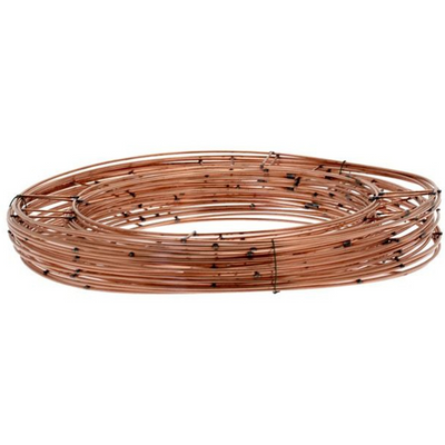 12" 30cm Wire Wreath Making Ring Copper (10 Pack)