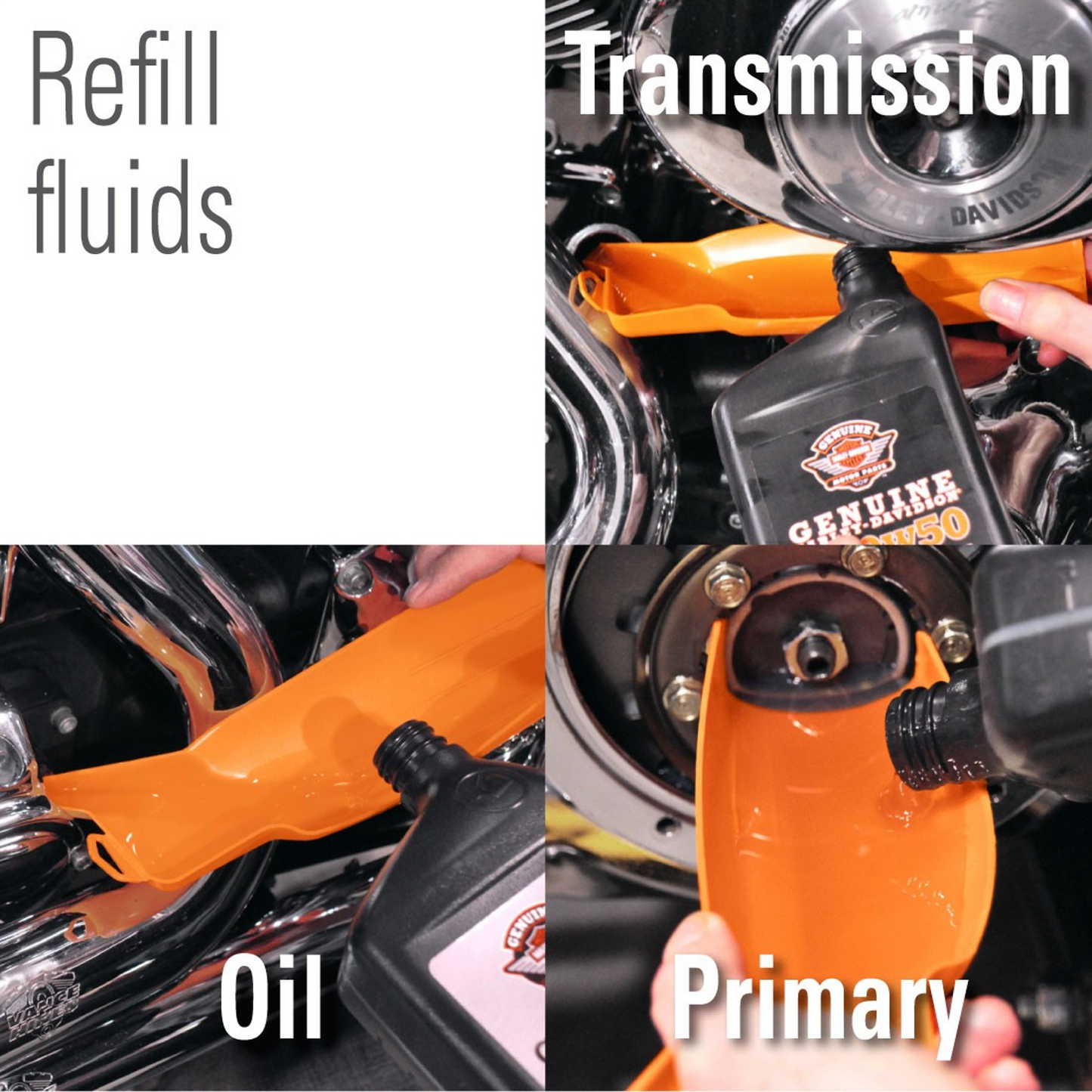 Ernst 960 Greg's Oil Filter Funnel For Harley Davidson Motorcycles