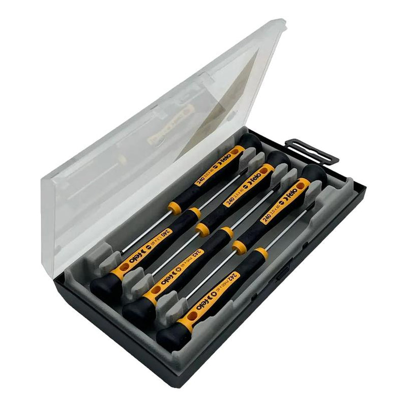 Felo Screwdriver Precision Slotted/Phillips 6 Piece Set