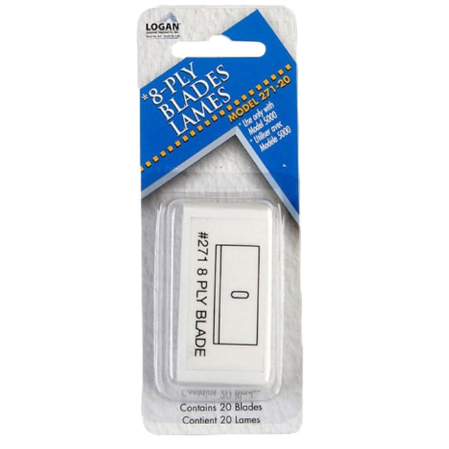 Logan 271 Blades For 5000 Mount Cutter 20 Pack