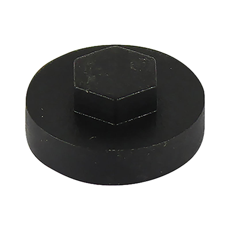 TIMCo Hex Cover Cap 16mm Black (1000 Pack)