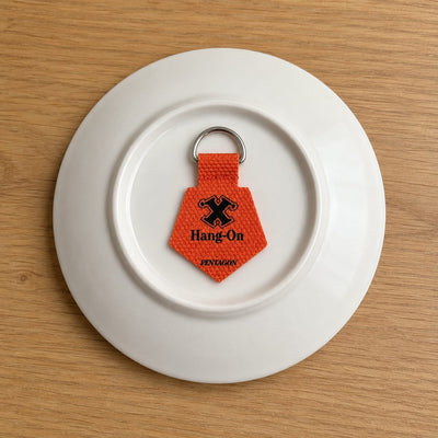 X Hang-On Adhesive Wall Plate Hanger 35mm (Pentagon)  For Plates, Pictures Etc